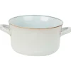 Servies>Merk Aardewerk Soepkom Blauw,Grijs,Taupe