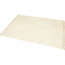 Woonaccessoires>Merk Absolu Chic Macram Vloerkleed Beige
