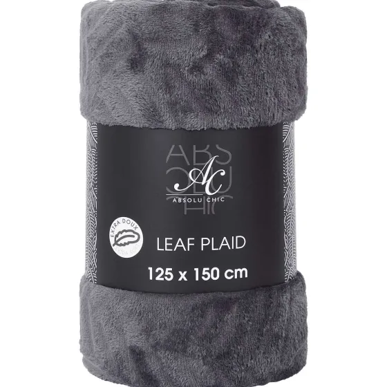 Plaids & Dekens>Paw Patrol Absolu Chic Plaid Leaf Beige,Grijs,Groen,Roze
