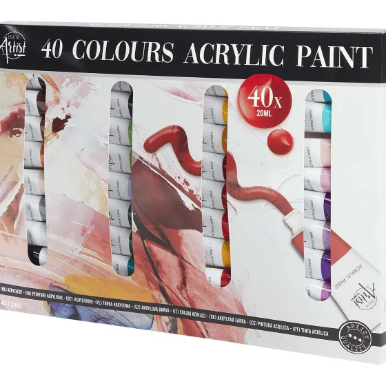 Schilderen>Van Bleiswijck Acrylverfset Meerkleurig