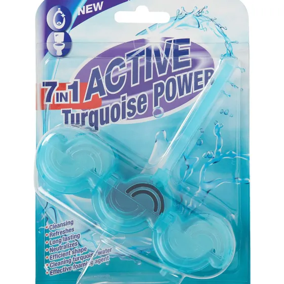 Schoonmaakmiddelen>Fabulosa Active Power Toiletblok 7-In-1 Blauw,Groen
