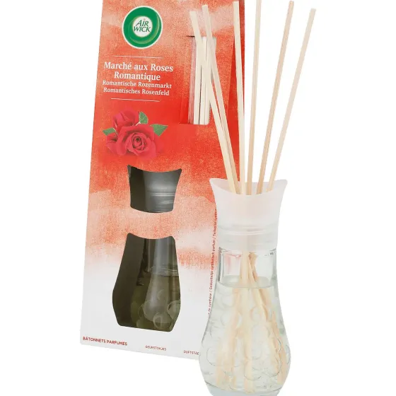 Afwas- & Wasmiddelen>Air Wick Geurstokjes Romantische Rozenmarkt