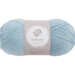 Breien & Haken>Alison & Mae Breigaren Licht Blauw