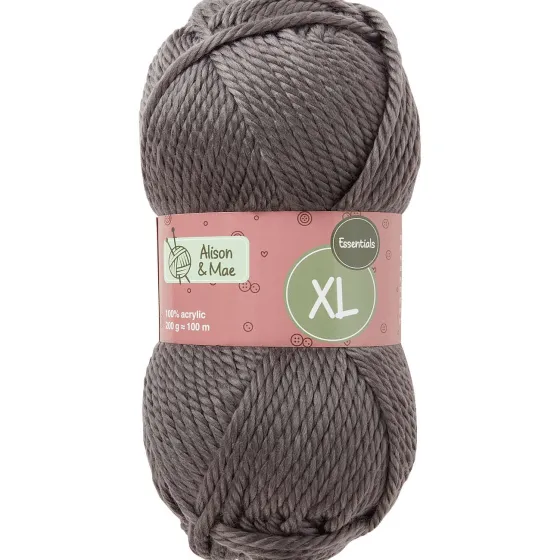 Breien & Haken>Alison & Mae Essentials Breigaren Xl Beige,Zwart,Grijs,Wit