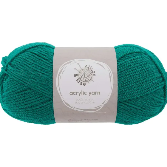 Breien & Haken>Alison & Mae Essentials Breigaren Groen Blauw