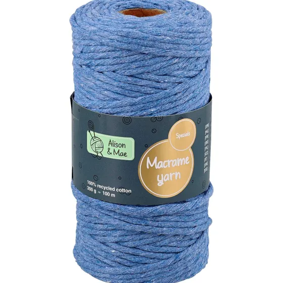 Breien & Haken>Alison & Mae Specials Macram -Garen Beige,Blauw,Bruin,Grijs,Groen,Roze,Wit