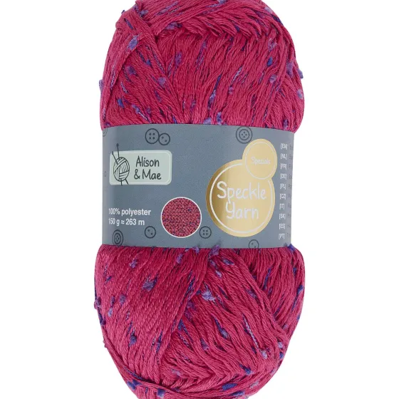 Breien & Haken>Alison & Mae Specials Spikkel Garen Beige,Blauw,Groen,Paars,Rood,Roze
