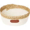 Woonaccessoires>Merk Anne O'Leary Gevlochten Mand Zwart,Grijs,Wit