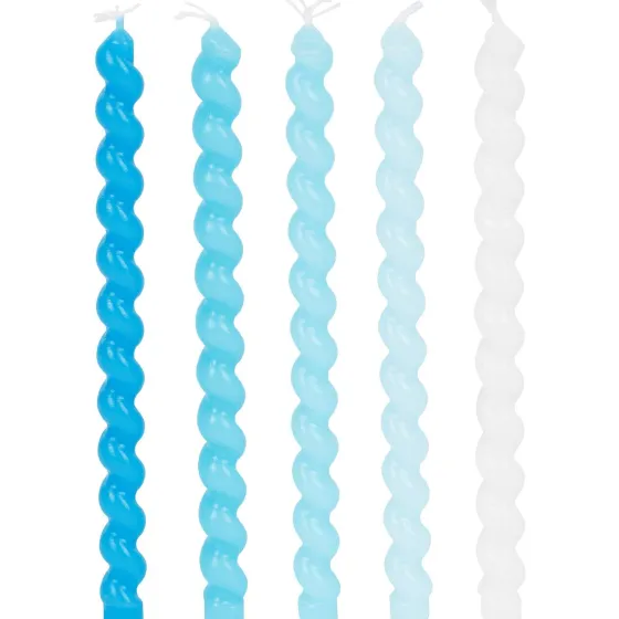 Feestartikelen>Merk Avec Swirl Taartkaarsjes Meerkleurig