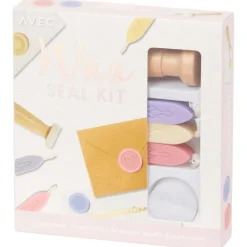 Kaarten>Office Essentials Avec Waxstempel-Kit Meerkleurig