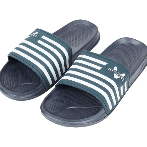 Schoenen>Merk Bad- En Saunaslippers Blauw