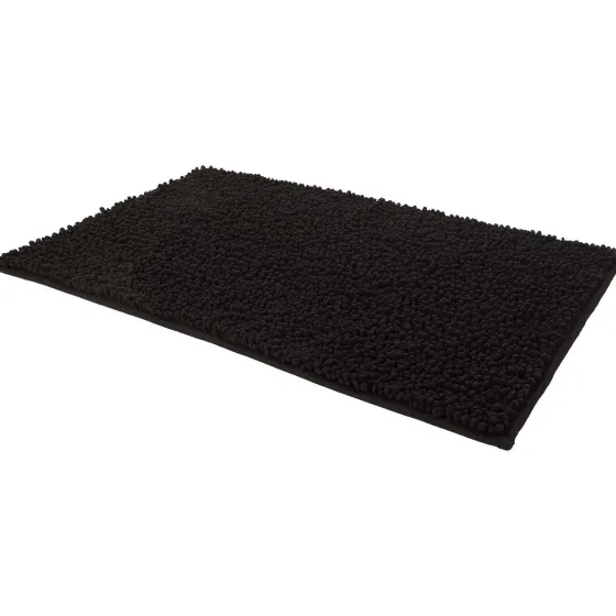 Woonaccessoires>Merk Badmat Chenille Zwart,Grijs,Groen,Wit