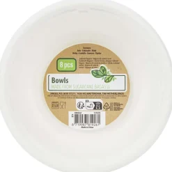Feestartikelen>Merk Bagasse Kommen Wit