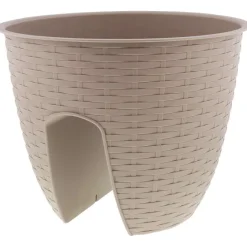 Bloempotten>Merk Balkonbloempot Dijon Beige,Zwart