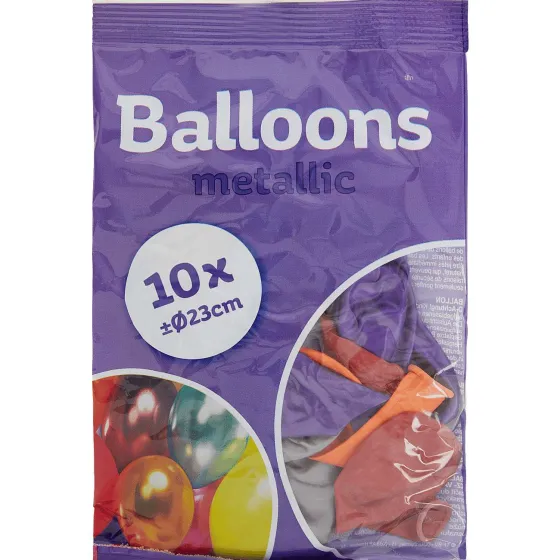 Ballonnen & Slingers>Merk Ballonnen Meerkleurig