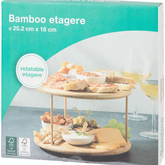 Keukengerei>Rösle Bamboe Etag Re Bruin