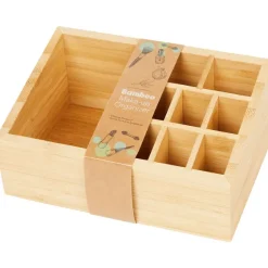 Woonaccessoires>Merk Bamboe Make-Up Organizer Bruin