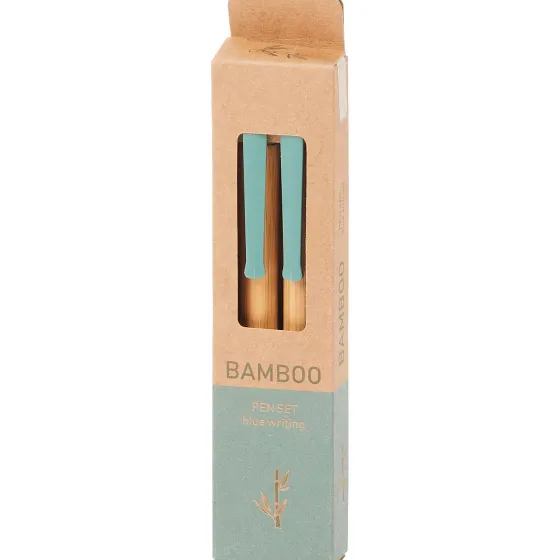 Schrijfwaren>Edding Bamboe Pennenset Zwart,Blauw,Groen,Roze