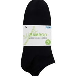 Beenmode>Lotto Bamboe Sneakersokken Zwart
