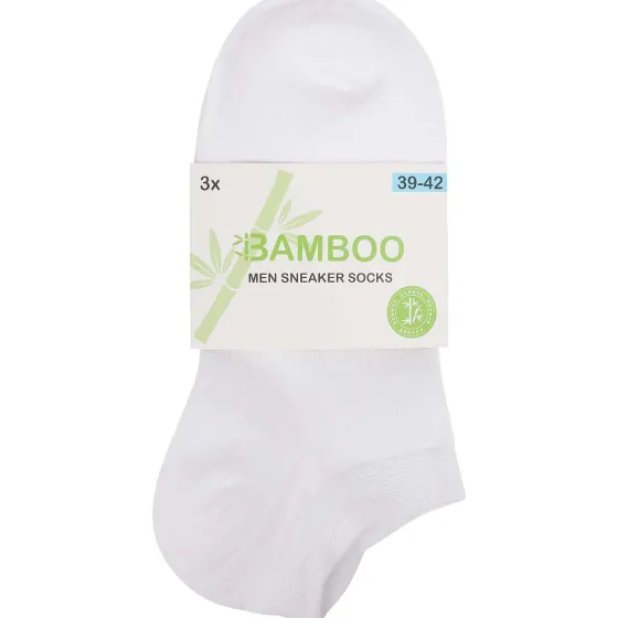 Beenmode>Lotto Bamboe Sneakersokken Wit