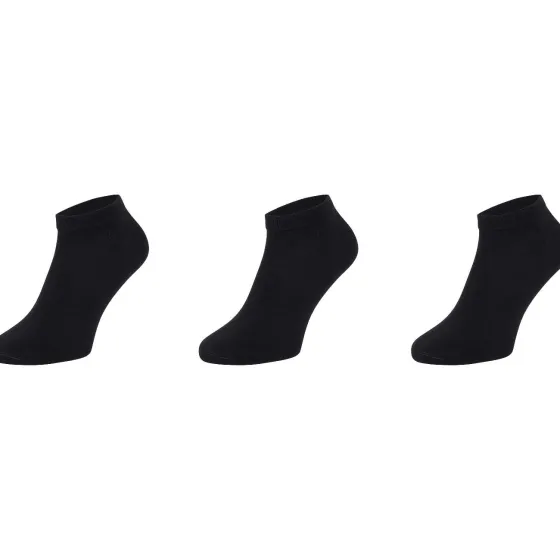 Beenmode>Lotto Bamboe Sneakersokken Zwart