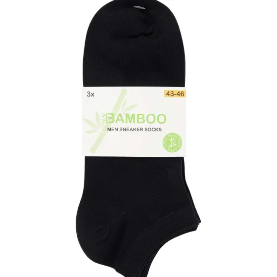 Beenmode>Lotto Bamboe Sneakersokken Zwart
