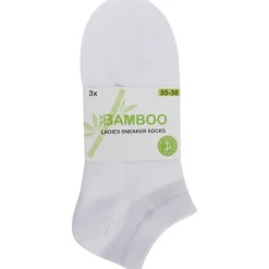 Beenmode>Lotto Bamboe Sneakersokken Wit