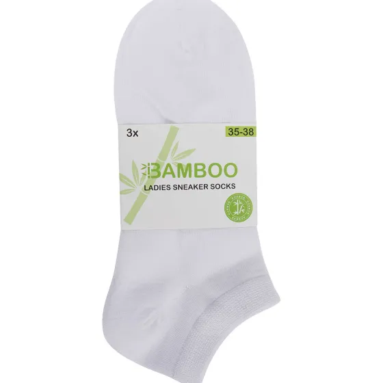 Beenmode>Lotto Bamboe Sneakersokken Wit