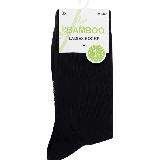 Beenmode>Lotto Bamboe Sokken Zwart