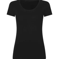 Kleding>SuperTrash Bamboe T-Shirt Zwart