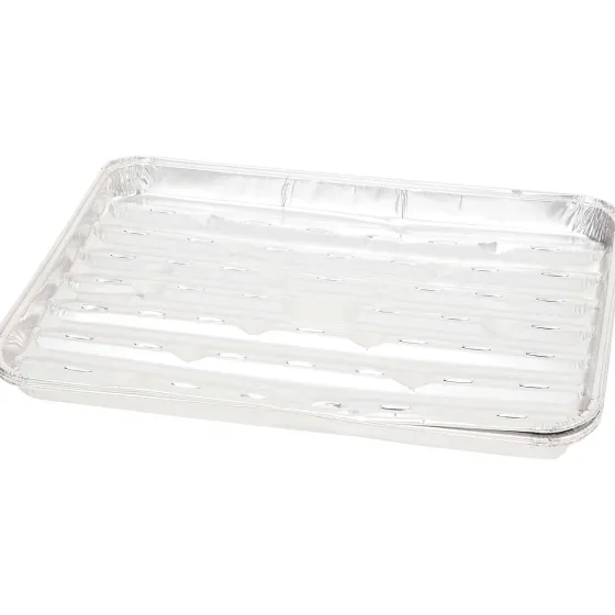 Bbq & Accessoires>Lone Star Barbecuegrillschalen Zilver