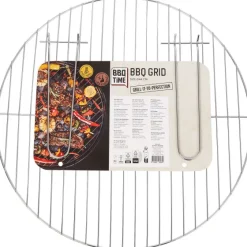 Bbq & Accessoires>Lone Star Barbecuerooster Zilver