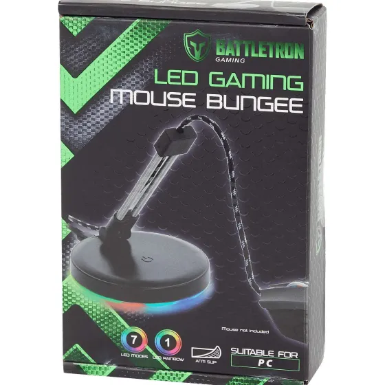 Multimedia Accessoires>Battletron Gaming Muis Bungee Zwart