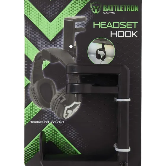 Multimedia Accessoires>Battletron Koptelefoonhaak Zwart