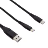 Kabels & Splitters>Battletron Oplaadkabel Usb-C Zwart