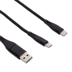 Kabels & Splitters>Battletron Oplaadkabel Usb-C Zwart