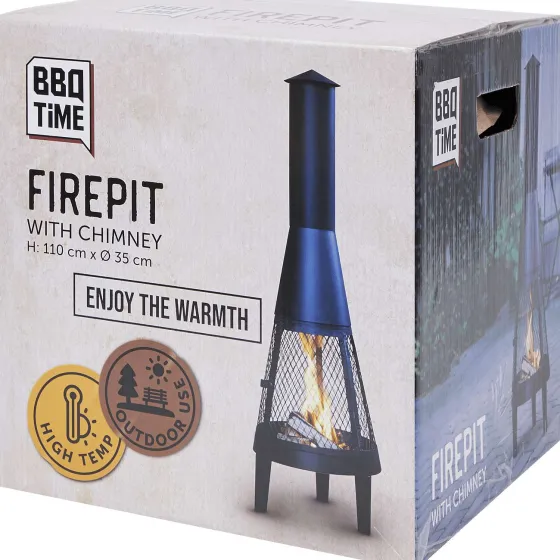 Tuindecoratie>Merk Bbq Time Tuinhaard Zwart