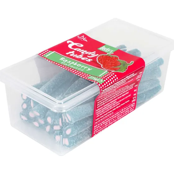 Drop & Snoep>Mike & Ike Becky'S Candy Tubes Blauw,Paars,Rood