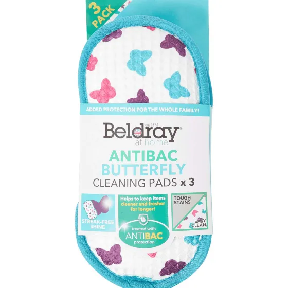 Schoonmaakartikelen>Beldray Schoonmaakpads Print,Meerkleurig