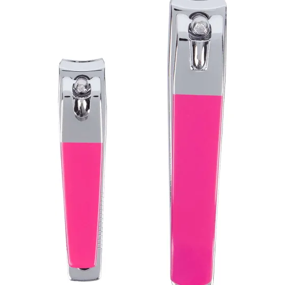 Make-Up>Max & More Betty'S Nagelknipperset Zwart,Roze
