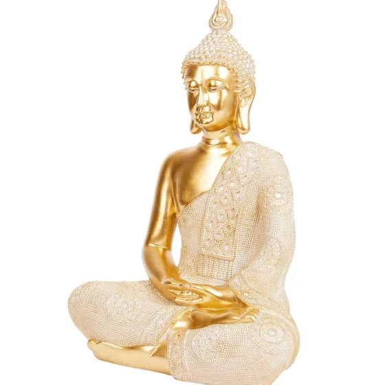 Woonaccessoires>Merk Boeddha Beeld Goud