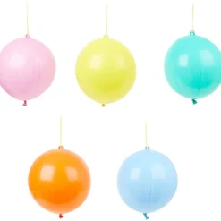 Ballonnen & Slingers>Merk Boksballonnen Meerkleurig