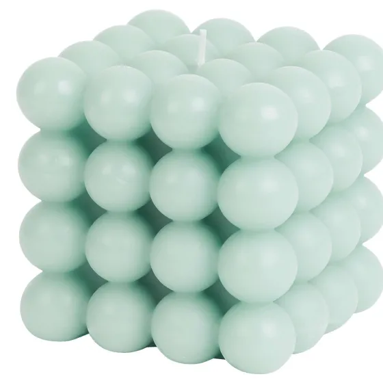 Kaarsen>Candra Bolletjeskaars Beige,Groen,Wit
