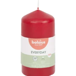 Kaarsen>Bolsius Stompkaars Rood,Wit
