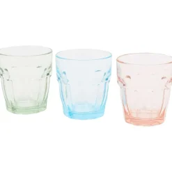 Glazen>Bormioli Rocco Waterglazen Rock Bar Lounge Meerkleurig