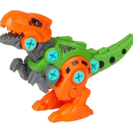 Spellen>Mini Matters Bouw Je Eigen Dinosaurus Blauw,Groen,Oranje,Rood