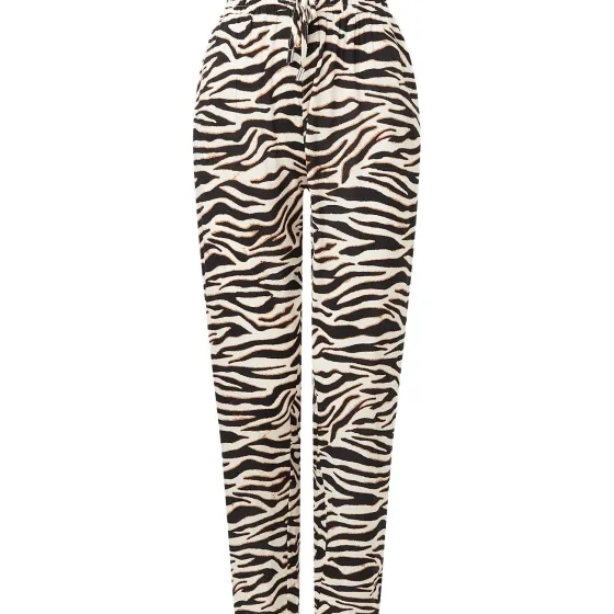 Kleding>SuperTrash Broek Print,Zwart