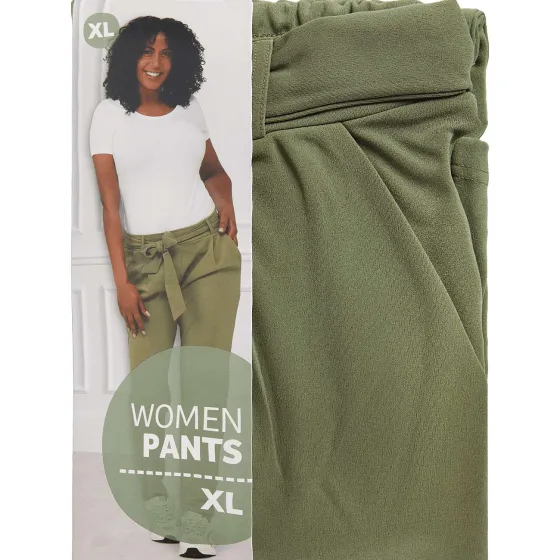 Kleding>SuperTrash Broek Met Ceintuur Blauw,Groen,Zwart