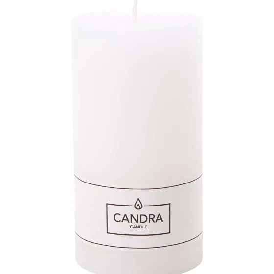 Kaarsen>Candra Kaars Wit