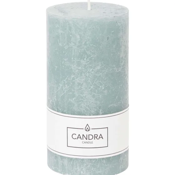 Kaarsen>Candra Stompkaars Blauw,Geel,Paars